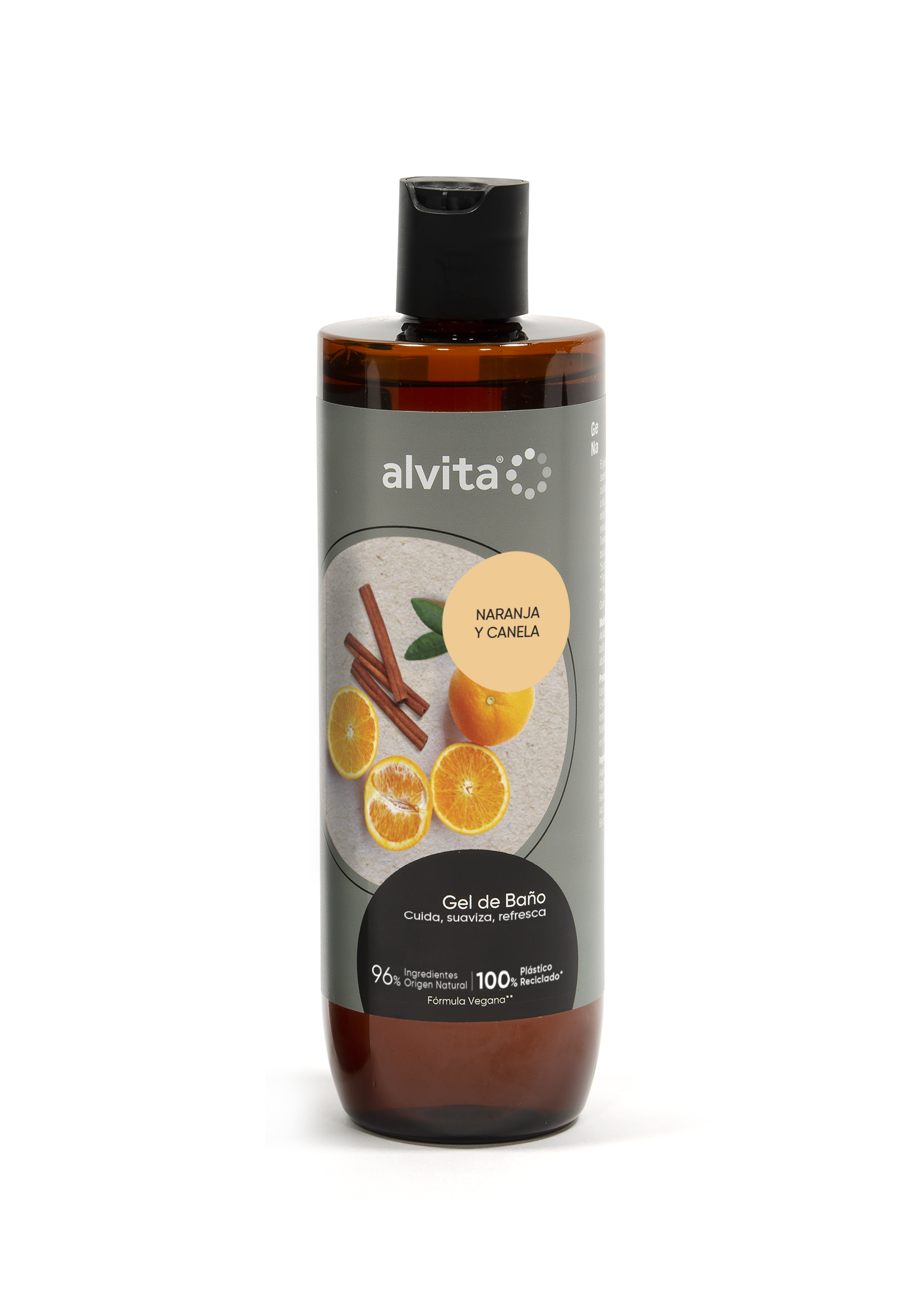 Alvita amplía su gama de geles sostenibles con el lanzamiento de la nueva fragancia Naranja y Canela